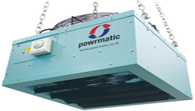 Powrmatic industrial heat recovery unit